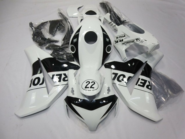 22 Repsol Blanco 2008-2011 Honda CBR1000RR Carenados Moto