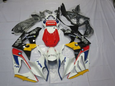 Alien Azul & Blanco 2009-2014 BMW S1000RR Carenados Moto