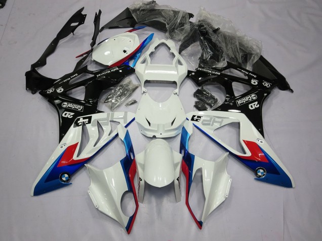 Alien Azul & Blanco 2009-2014 BMW S1000RR Carenados Moto