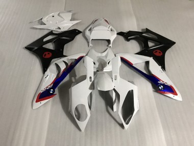 Alienígena Azul & Blanco 2009-2014 BMW S1000RR Carenados Moto