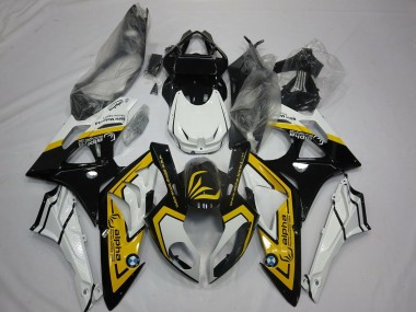 Alienígena Azul & Blanco 2009-2014 BMW S1000RR Carenados Moto