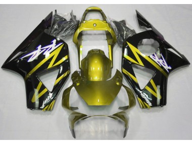 Amarillo Eléctrico 2002-2003 Honda CBR954RR Carenados Moto