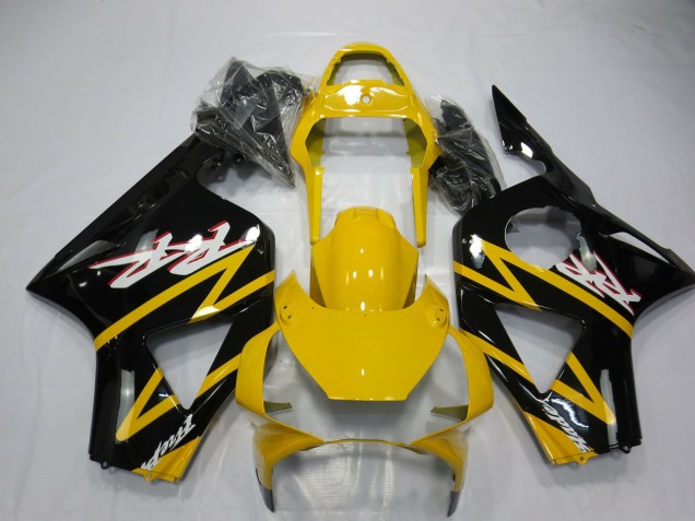 Amarillo & Negro 2002-2003 Honda CBR954RR Carenados Moto