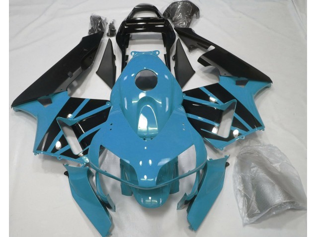 Azul Claro 2003-2004 Honda CBR600RR Carenados Moto