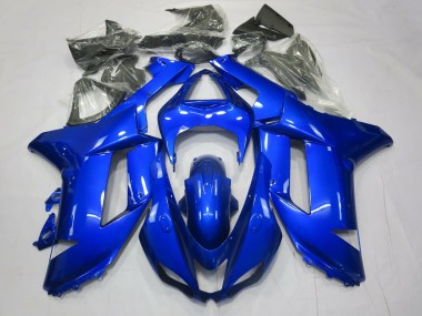 Azul Completo 2007-2008 Kawasaki ZX6R Carenados Moto