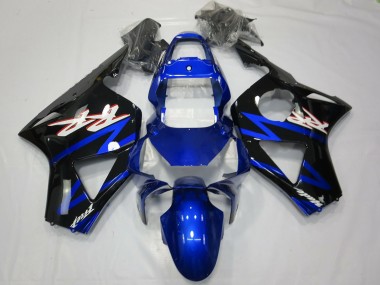 Azul & Negro 2002-2003 Honda CBR954RR Carenados Moto