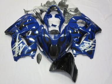 Azul Profundo 1997-2007 Suzuki GSXR 1300 Carenados Moto