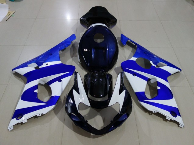 Azul Profundo 2000-2002 Suzuki GSXR 1000 Carenados Moto