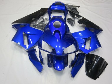 Azul Profundo 2003-2004 Honda CBR600RR Carenados Moto