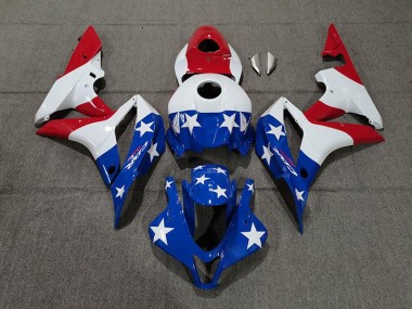 Bandera Estadounidense 2007-2008 Honda CBR600RR Carenados Moto