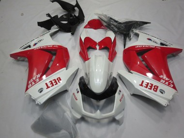 Beet Roja & Blanca 2008-2012 Kawasaki Ninja 250 Carenados Moto