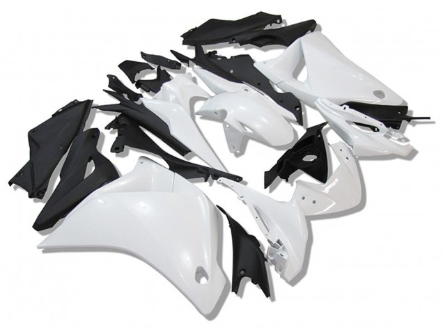 Blanco Brillante 2011-2014 Honda CBR250RR Carenados Moto