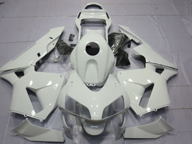 Blanco Brillo Liso 2003-2004 Honda CBR600RR Carenados Moto