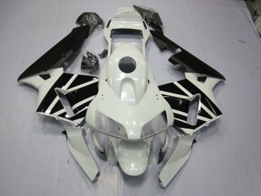 Blanco & Negro OEM 2003-2004 Honda CBR600RR Carenados Moto