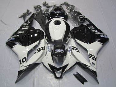 Blanco & Negro Repsol 2009-2012 Honda CBR600RR Carenados Moto