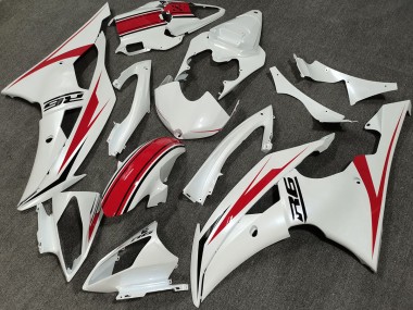 Blanco Perla Personalizado 2008-2016 Yamaha R6 Carenados Moto