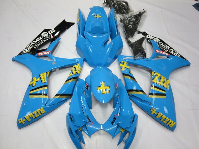 Clásico Rizla 2006-2007 Suzuki GSXR 600-750 Carenados Moto