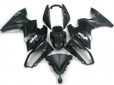 Conjunto Negro 2009-2011 Kawasaki Ninja 650R Carenados Moto