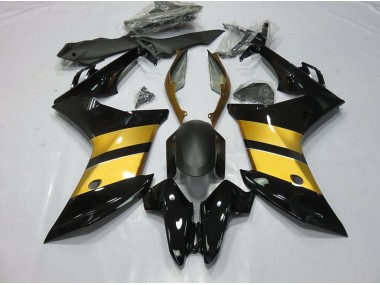 Diseño Cbr Negro Dorado 2011-2012 Honda CBR600F Carenados Moto