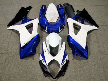 Diseño Personalizado Azul 2007-2008 Suzuki GSXR 1000 Carenados Moto