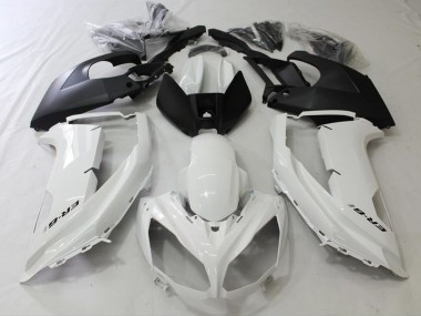 En Blanco & Negro 2012-2016 Kawasaki Ninja 650R Carenados Moto