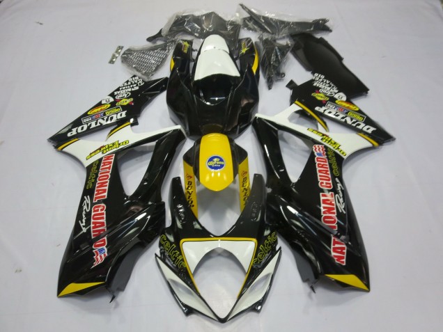 Especial Dunlop 2007-2008 Suzuki GSXR 1000 Carenados Moto