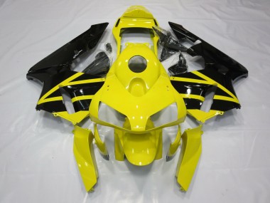 Estilo Amarillo & Negro OEM 2003-2004 Honda CBR600RR Carenados Moto