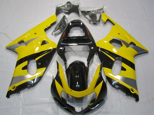 Estilo Amarillo OEM 2001-2003 Suzuki GSXR 600-750 Carenados Moto