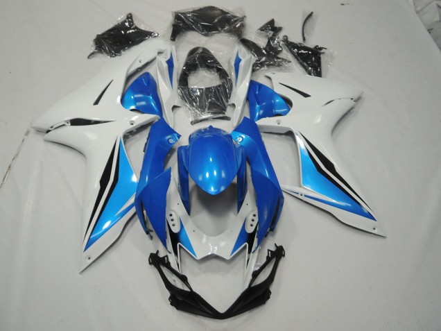 Estilo Azul Claro OEM 2011-2024 Suzuki GSXR 600-750 Carenados Moto