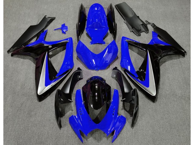 Estilo Azul OEM 2006-2007 Suzuki GSXR 600-750 Carenados Moto