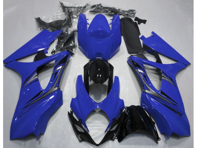 Estilo Azul OEM 2007-2008 Suzuki GSXR 1000 Carenados Moto