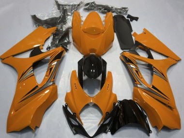 Estilo Naranja OEM 2007-2008 Suzuki GSXR 1000 Carenados Moto