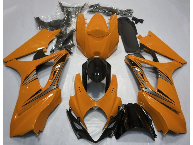 Estilo Naranja OEM 2007-2008 Suzuki GSXR 1000 Carenados Moto