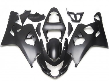 Estilo Negro Mate 2004-2005 Suzuki GSXR 600-750 Carenados Moto