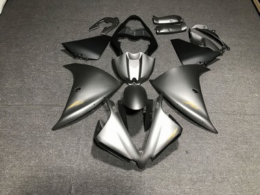 Gris Mate 2012-2014 Yamaha R1 Carenados Moto