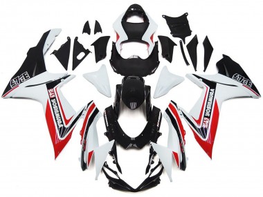 Kit De Estilo Personalizado Rojo 2011-2024 Suzuki GSXR 600-750 Carenados Moto