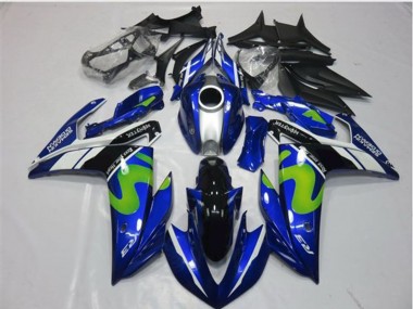 Movistar 2015-2018 Yamaha R3 Carenados Moto