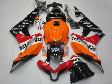 Naranja Claro Repsol 2007-2008 Honda CBR600RR Carenados Moto