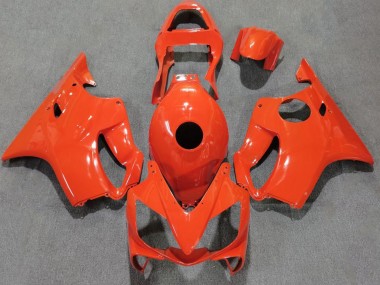 Naranja Oscuro Brillante 2001-2003 Honda CBR600 F4i Carenados Moto