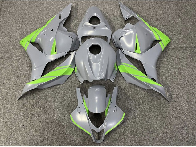 Nardo Gris & Verde 2009-2012 Honda CBR600RR Carenados Moto