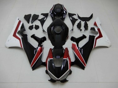 Negro Blanco Rojo 2017-2023 Honda CBR1000RR Carenados Moto