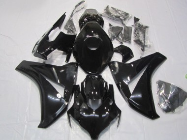 Negro Brillante 2008-2011 Honda CBR1000RR Carenados Moto