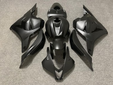 Negro Mate 2009-2012 Honda CBR600RR Carenados Moto