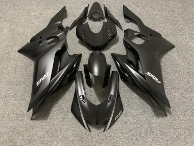 Negro Mate 2017-2021 Yamaha R6 Carenados Moto