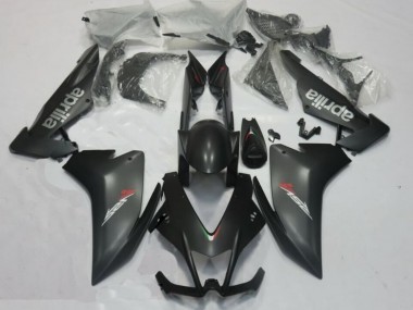 Negro Mate Completo 2010-2015 Aprilia RSV4 1000 Carenados Moto