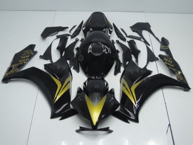 Negro & Oro 2012-2016 Honda CBR1000RR Carenados Moto