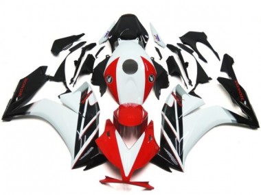 Negro & Rojo / Blanco Brillo 2012-2016 Honda CBR1000RR Carenados Moto