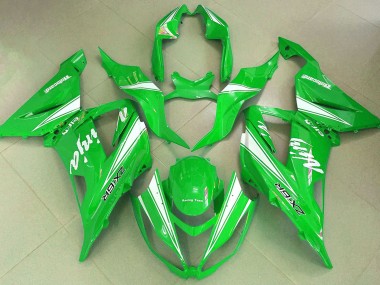 Ninja Verde 2013-2018 Kawasaki ZX6R Carenados Moto