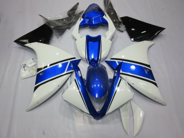 OEM Estilo Azul Blanco 2009-2011 Yamaha R1 Carenados Moto