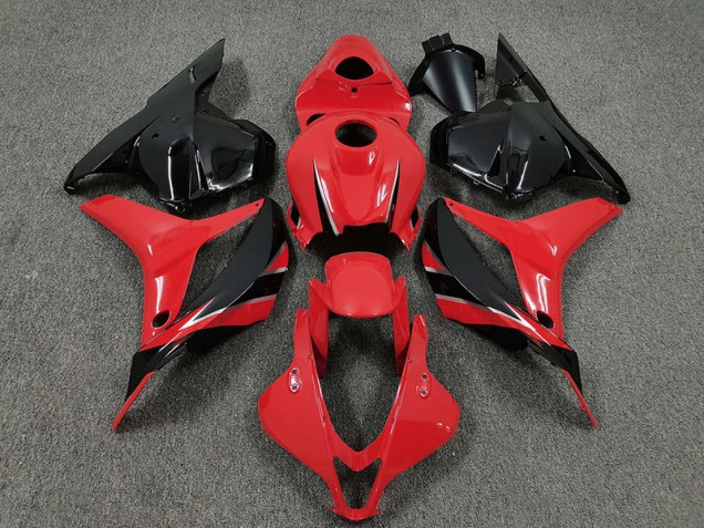 OEM Estilo Rojo & Negro 2009-2012 Honda CBR600RR Carenados Moto